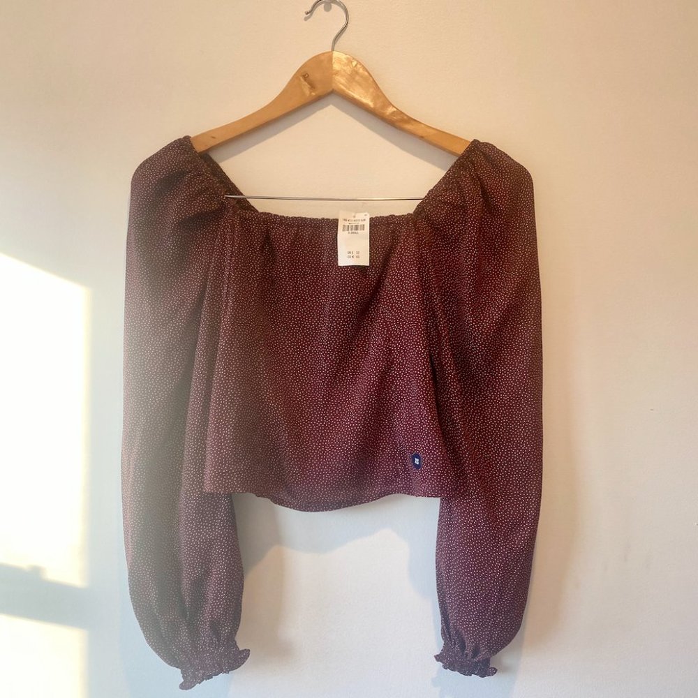 Abercrombie & Fitch long sleeve shirt XS New with Tags NWT